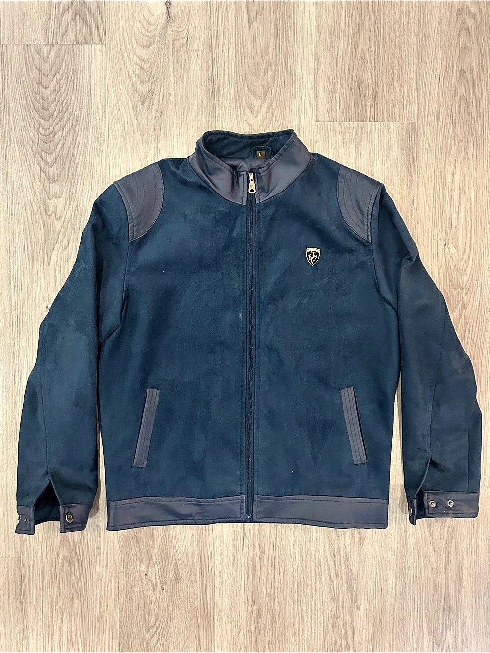 BV Clothing Men's Black Lightweight Jacket Size Large